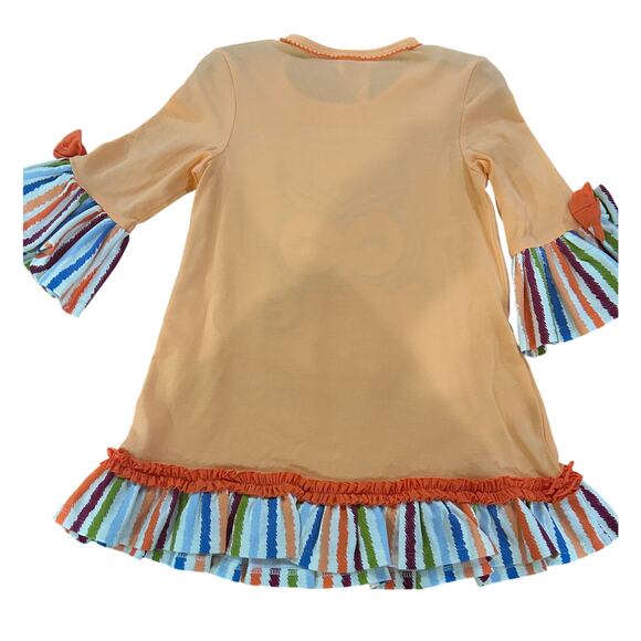 🎉Bonnie Jean Girls Owl Applique Tunic Top and Leggings 2 Pc Set- Size 5 - Picture 8 of 8